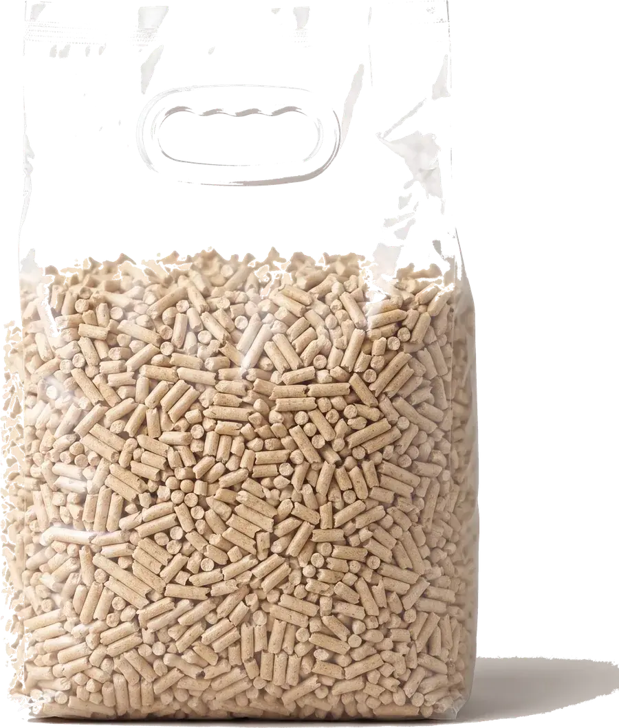Unser 5-kg-Sack, Griff in den Kunststoff geformt